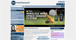 Desktop Screenshot of mantracourt.com
