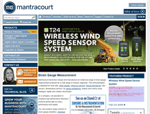 Tablet Screenshot of mantracourt.com